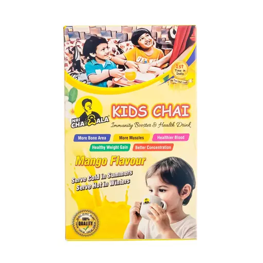 Nri Chaiwala Kids Mango Flavour Premix Kids Tea 250 Gms